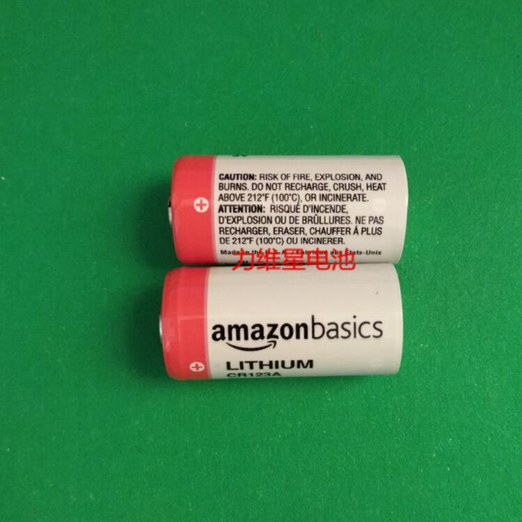 供应amazon亚玛逊CR123A电池3V工业装