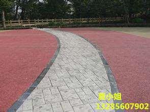 鷹潭壓花地坪款式多