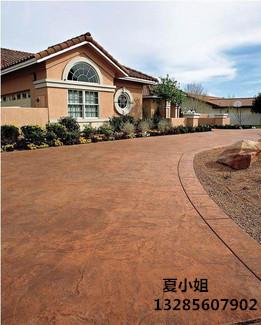 鷹潭壓花地坪款式多