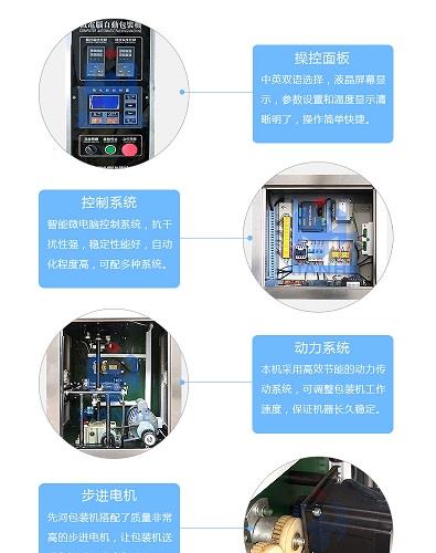 济南先河全自动膏体包装机蜂蜜灌装机三边封背封定量称重封口机