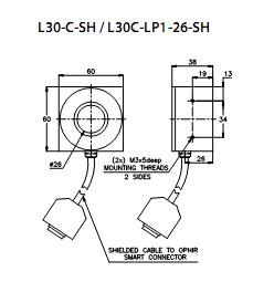 以色列OPHIR 精巧型中等热电堆功率计探头 L30C-SH