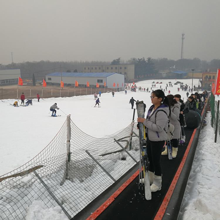 雪地运输带滑雪魔毯电梯 景区雪场游乐设备输送带