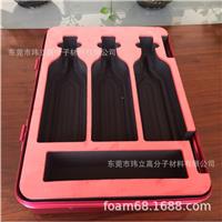 紅色EVA酒盒內襯工具箱內襯定制包裝內襯
