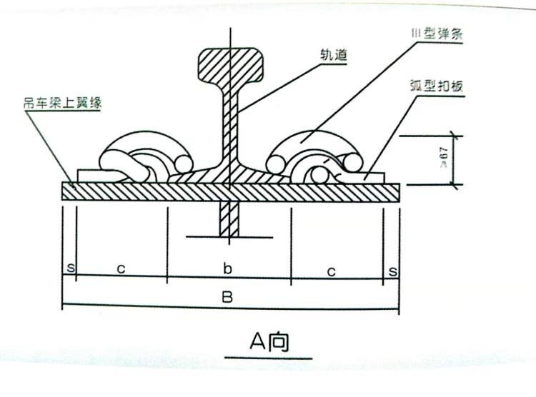 弹条轨道压板压轨器 轨道鱼尾板 轨道配件 河南嘉桓机械设备有