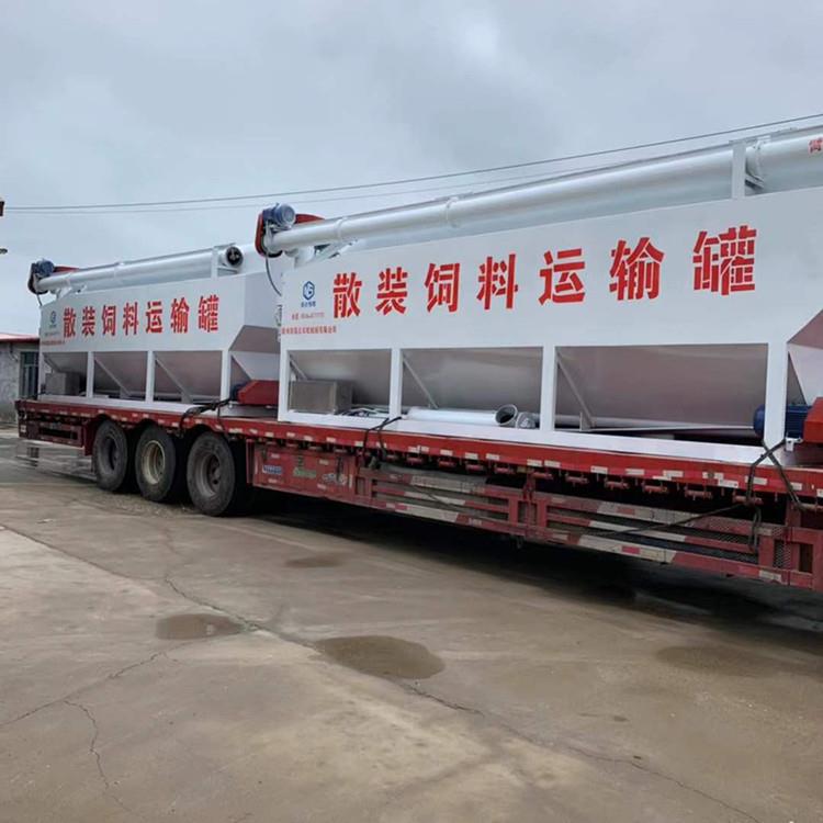 全國聯保18噸散裝飼料運輸罐車廠家供有