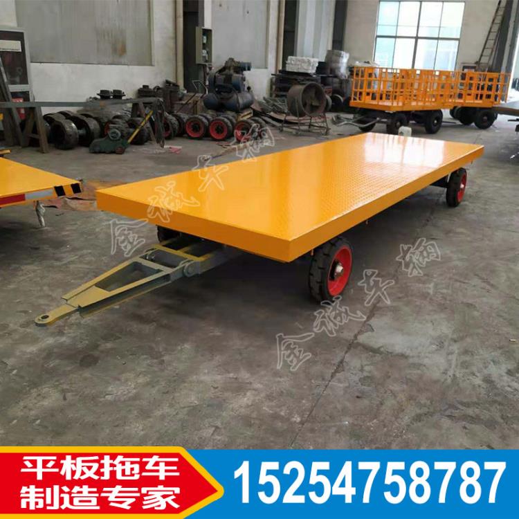 山東金誠非標定制廠區設備運輸平板車 5噸機器周轉車