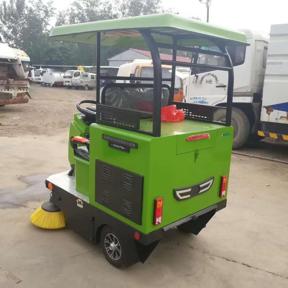 【電動掃路車】山東廠家出售電動小型掃路車 清掃車