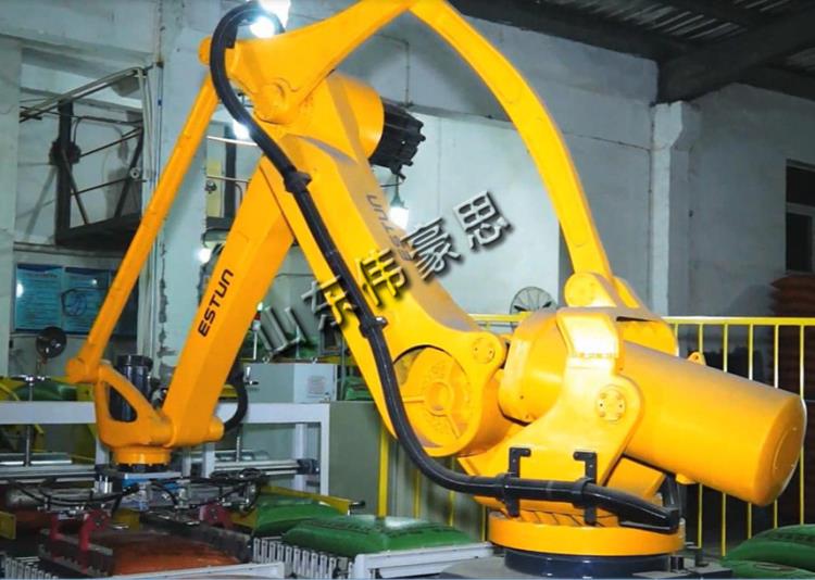 【移动袋料码垛机械手】移动式袋料包装码垛机械手 码垛机器人加工