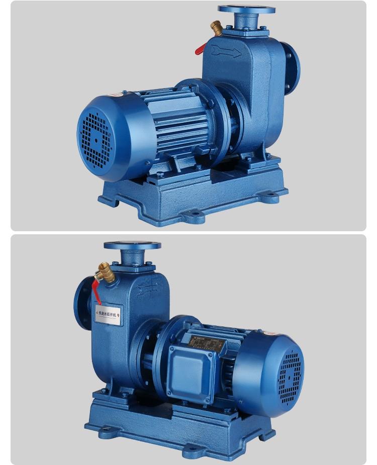 zw自吸排污泵污水泵管道泵工业排污高扬程大流量抽水机水泵