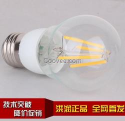 LED4W灯丝灯LED6W钨丝球泡灯