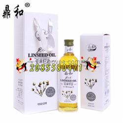 内蒙古鼎和冷榨脱蜡亚麻籽油750ml