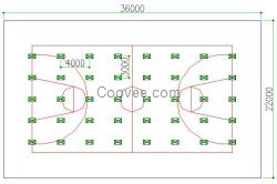 標(biāo)準(zhǔn)比賽用籃球場(chǎng)場(chǎng)地LED燈