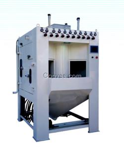 供應云南自動噴砂機 轉盤式噴砂機