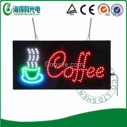 LED COFFEE 廣告牌，咖啡燈箱