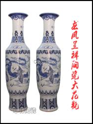 景德鎮陶瓷大花瓶定做 創意禮品陶瓷大花瓶