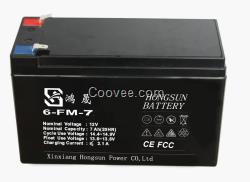 電池廠12V7AH用于安防消防門禁系統(tǒng)