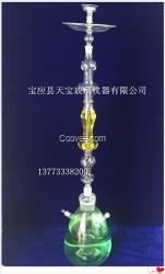 阿拉伯水烟壶，玻璃烟斗，水烟壶