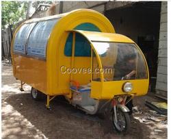 商丘電動(dòng)小吃車(chē),康泰餐車(chē),全封閉電動(dòng)小吃