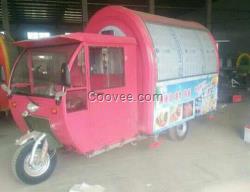 燒烤小吃車|美旺餐車|無(wú)煙燒烤小吃車