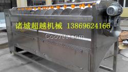 濰坊毛刷清洗機廠家，萵筍清洗設備