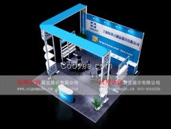 鋁型材特裝展臺出租布展 展覽發光背景墻燈