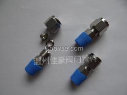 1/4NPT-FT￠8卡套式直通終端接頭