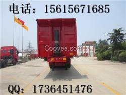 10.5米平板后翻自卸半掛車配置