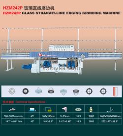 玻璃直線磨邊機HZM242P