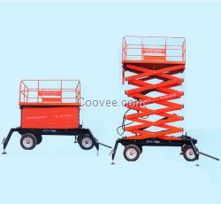 虎躍牌四輪移動式升降機
