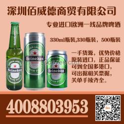 河池5L桶裝喜力啤酒批發(fā)