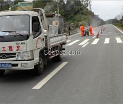 湖北市政道路划线 道路热熔冷漆喷划价