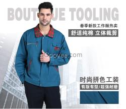 河北彎月亮棉工作服批發(fā)定做