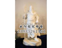 關公雕塑的擺放