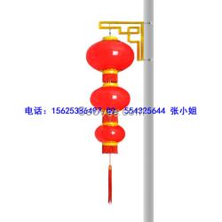 LED紅燈籠、支架吊三連串發(fā)光led燈籠