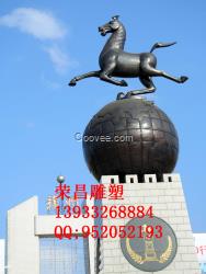 制作銅馬商家 加工銅馬廠家-榮昌雕塑