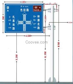 銘林道路交通標志桿立柱廣銷全國