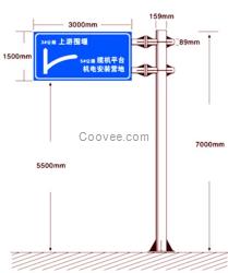 赤峰交通标志杆铭林供应商