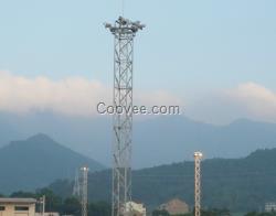 電視發(fā)射塔 21.5米照明燈塔 鋼結(jié)構(gòu)瞭