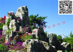 全國重慶公園水泥假山制作現場施工廠家直銷