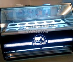 舟山冰激凌店8桶冰淇淋展示冷柜,北極洋牌