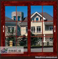 佐治亞鋁合金門窗120系列斷橋推拉窗報價