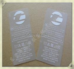 反光透明膜燙標(biāo) 高彈燙標(biāo)，耐水洗燙嘜