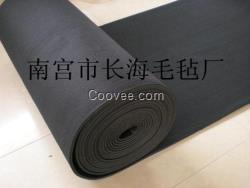 玻璃切割機毛氈，臺面用黑色毛氈
