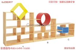 供應兒童實木儲物柜  兒童組合玩具柜