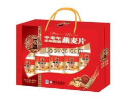 525g五瓶系列盒裝 中老年燕麥片
