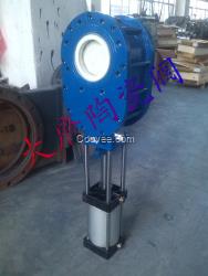 對夾雙閘板陶瓷出料閥，大唐陶瓷進料閥