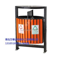 青島萬事達(dá)防腐木工程公司垃圾箱