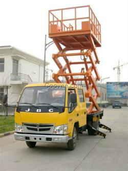 逸倫機(jī)械售車載剪叉式升降機(jī)