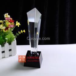 惠州水晶獎杯