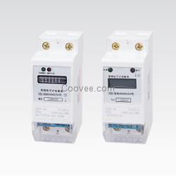 單相導軌式電能表2P計度器顯示5-30A